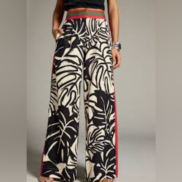 Sweet Rain Wide-Leg Linen Pants palazzo - Picture 3 of 8